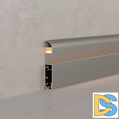 Профиль Arlight PLINTUS-H80-2000 ANOD 046390