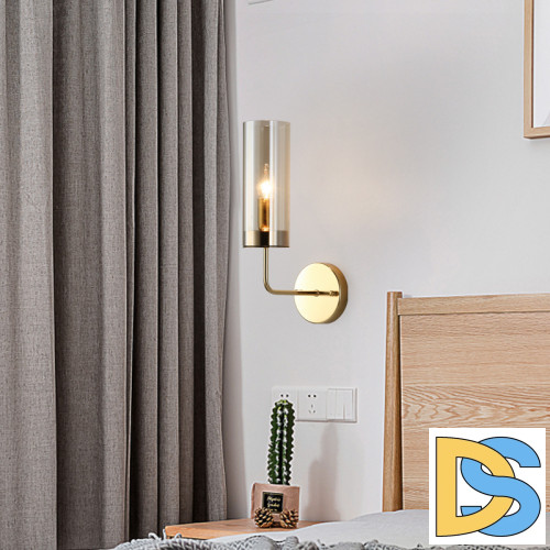 Бра ImperiumLoft Agne Blue Glass Tube 100322-22