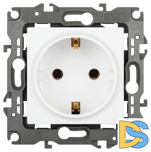 Розетка одноместная Эра 12-2101-01М Б0065700