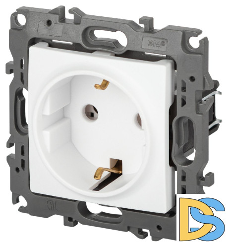 Розетка одноместная Эра 12-2101-01М Б0065700