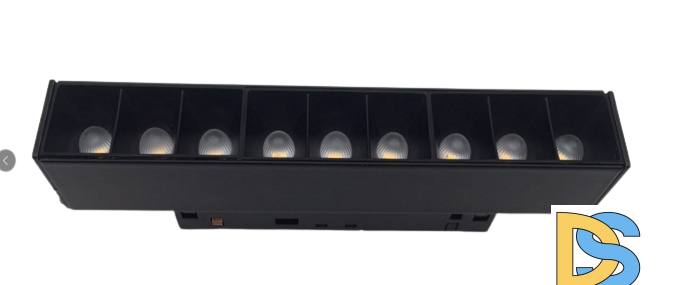 Трековый магнитный светильник Elvan PJ-2003-9W-WW-BK