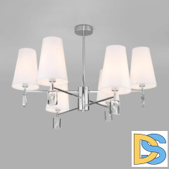 Люстра на штанге Eurosvet Milazzo 60137/6 хром a060125