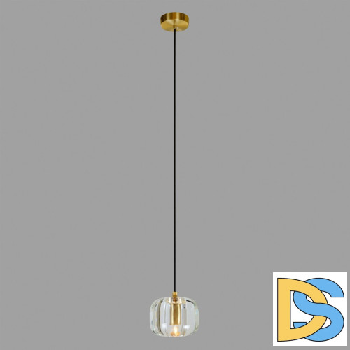 Подвесной светильник Belfast Pansy 6214-1 BR CL