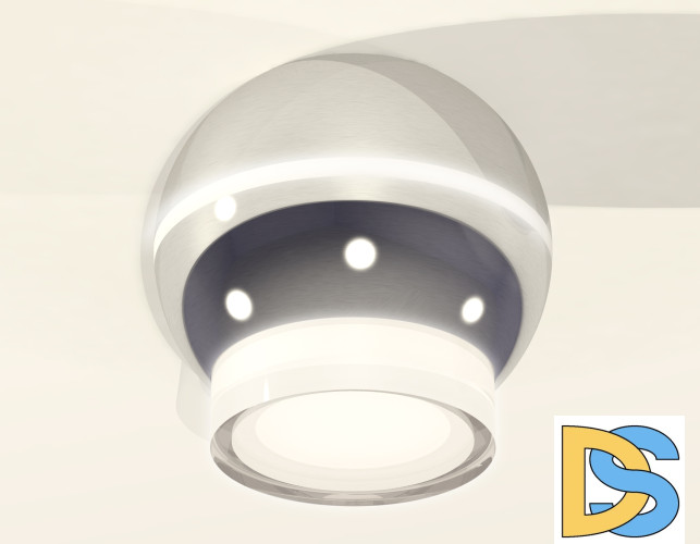 Накладной светильник с дополнительной подсветкой Ambrella Light Techno XS1104031 (C1104, N7160)