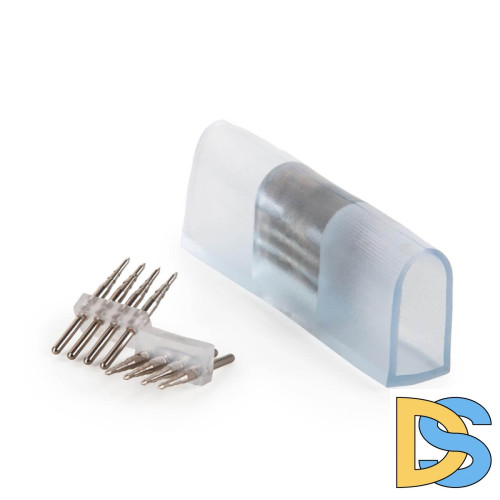 Переходник для одностороннего неона LS001 220V 5050 RGB (10 шт) Elektrostandard 4690389135057