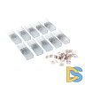Переходник для одностороннего неона LS001 220V 5050 RGB (10 шт) Elektrostandard 4690389135057