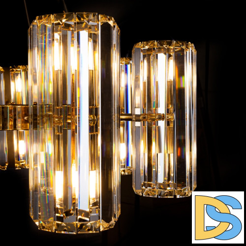 Подвесная люстра Arte Lamp Santorini A1049SP-16GO