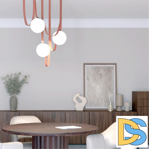 Трековый однофазный светильник Denkirs Belty Orb DK5551-BK