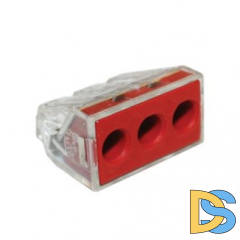 Клемма монтажная WAGO 3х2,5-6 (WAGO 773-173)