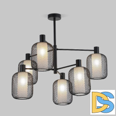 Люстра на штанге Eurosvet Voile 30191/6 черный a069160