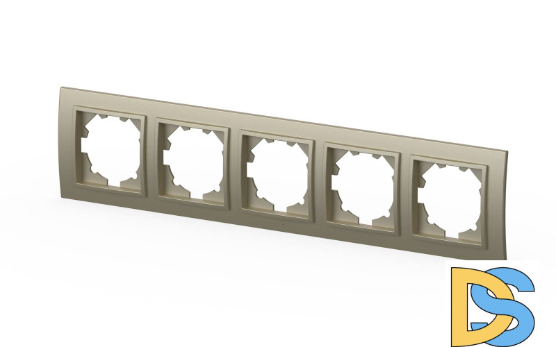 Рамка пятиместная ELBI Zena 500-011400-250