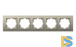 Рамка пятиместная ELBI Zena 500-011400-250