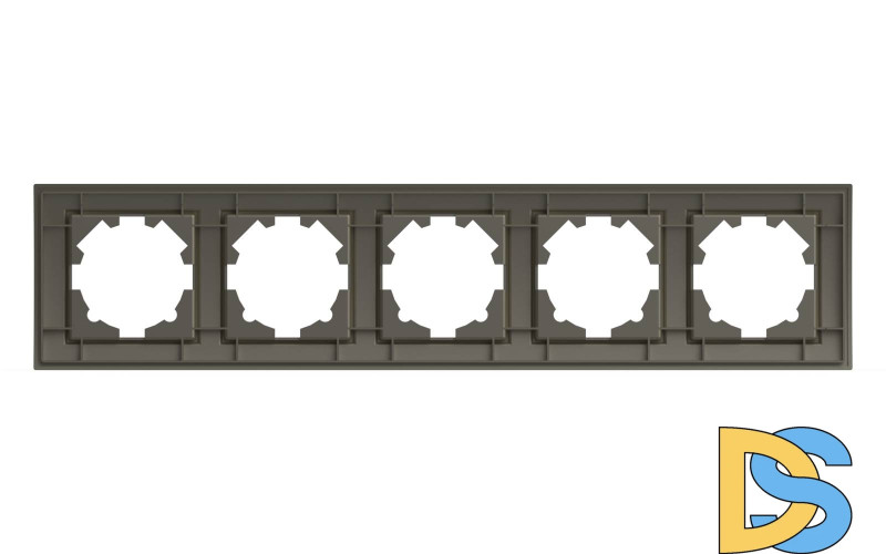 Рамка пятиместная ELBI Zena 500-011400-250