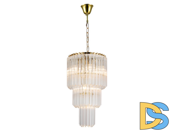 Подвесная люстра Newport Amanda 8910/C gold М0070475