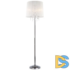 Торшер Eurosvet 2045/3F хром/белый