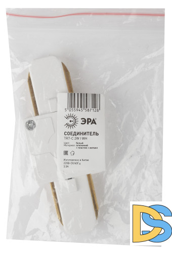 Коннектор прямой Эра TR7-C 2W I WH Б0032176