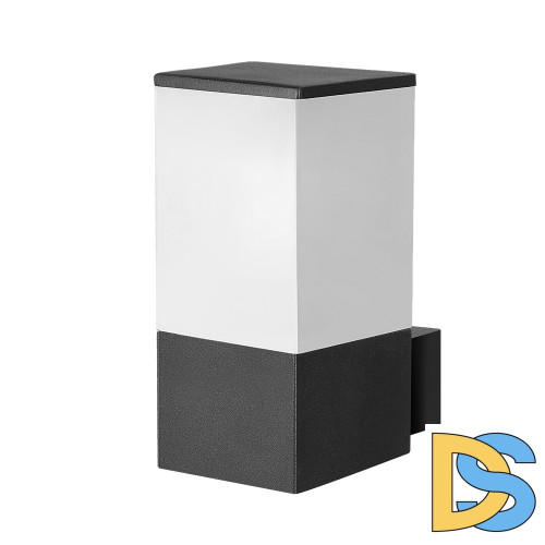 Уличный настенный светильник Arte Lamp Plate A3710AL-1BK