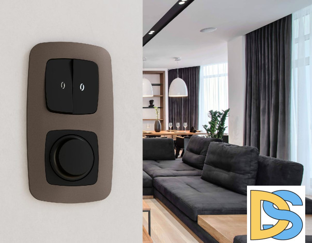 Рамка четырехместная Ambrella Volt Ecta OF140634