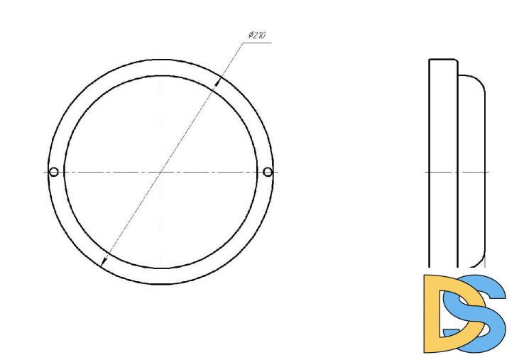 Настенно-потолочный светильник Эра SPB-201-0-40K-018 Б0054579