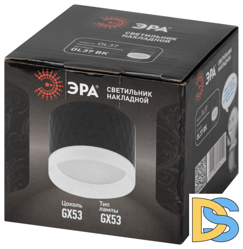 Накладной светильник Эра OL37 BK Б0056384