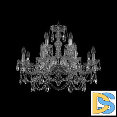 Подвесная люстра Bohemia Ivele Crystal 1411/8+4/240 Ni