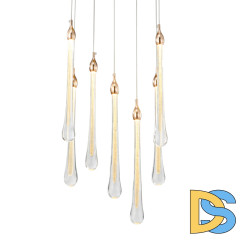 Подвесной светильник Delight Collection Teardrop OM801670-7-G