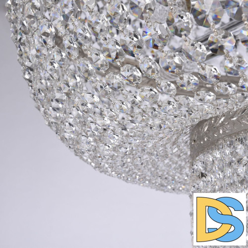 Каскадная люстра Bohemia Ivele Crystal 83211/80IV-250 Ni