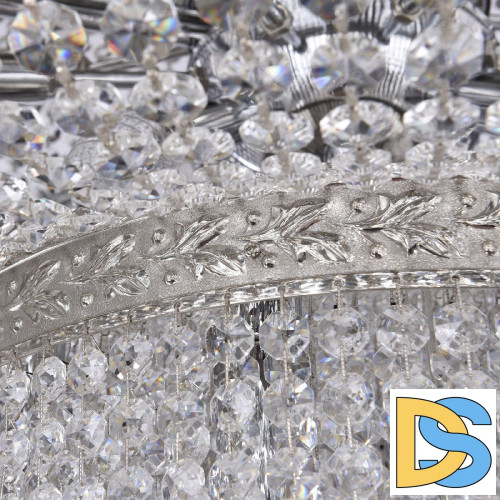 Каскадная люстра Bohemia Ivele Crystal 83211/80IV-250 Ni