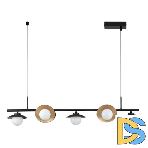 Подвесная люстра Indigo Corazza 10015/7P Black V000282