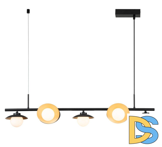 Подвесная люстра Indigo Corazza 10015/7P Black V000282