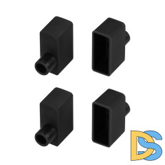 Заглушка Arlight WPH-FLEX-0616-SIDE BLACK с отверстием 045880