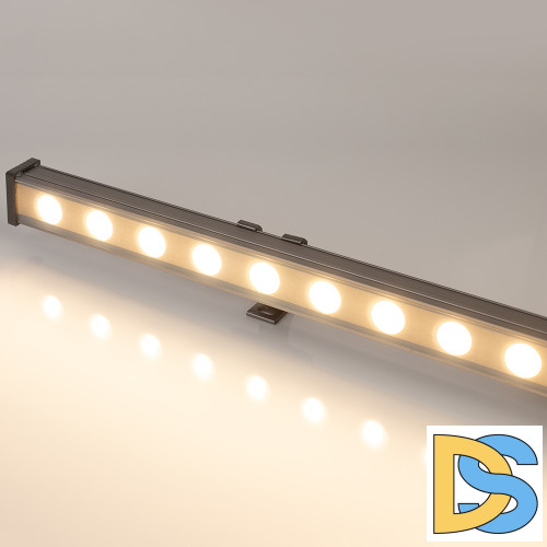 Линейный прожектор Arlight AR-LINE-1000-24W Warm3000 (GR, 15 deg, 230V) 042178