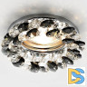 Встраиваемый светильник Ambrella Light Crystal K206 BK/CH