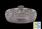 Люстра на штанге Bohemia Ivele Crystal 19031/55IV Ni