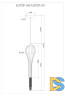 Подвесной светильник Arte Lamp Waterfall A1577SP-1CC