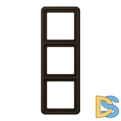 Рамка трехместная Jung CD583BR