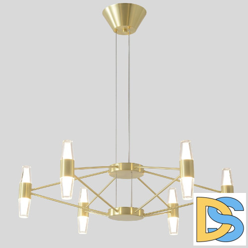 Подвесная люстра Crystal Lux DOROTEA SP6 GOLD