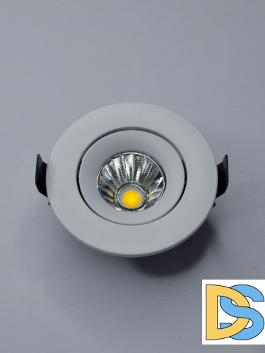 Встраиваемый светильник Elvan VLS-006R-12W-WW-Wh