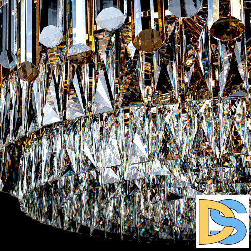 Подвесная люстра Modelux ML.9006.16 GD-BR