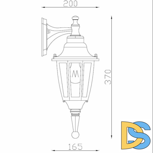 Уличный настенный светильник Lucide Tireno 11833/01/30
