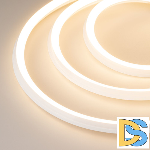 Лента герметичная Arlight MOONLIGHT-3D-A168-15x15mm 24V Warm3000 (7.2 W/m, IP67, 2835, 5m, Wire x1) 038603