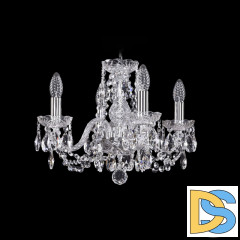Подвесная люстра Bohemia Ivele Crystal 1402/4/141 Ni
