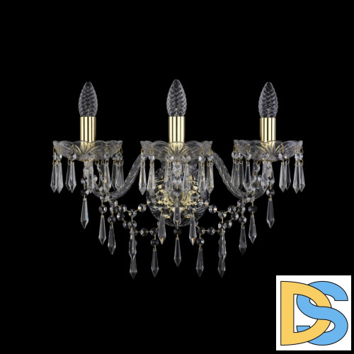 Бра Bohemia Ivele Crystal 1403B/3/195/XL G