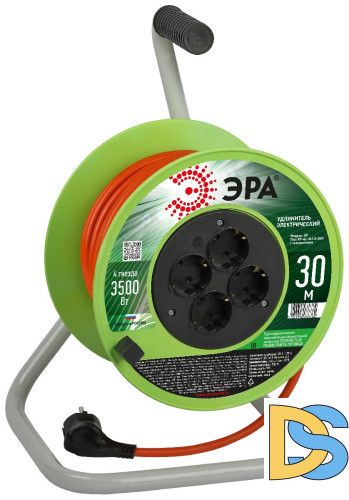 Удлинитель силовой Эра RP-4e-3x1.5-30m Б0056102
