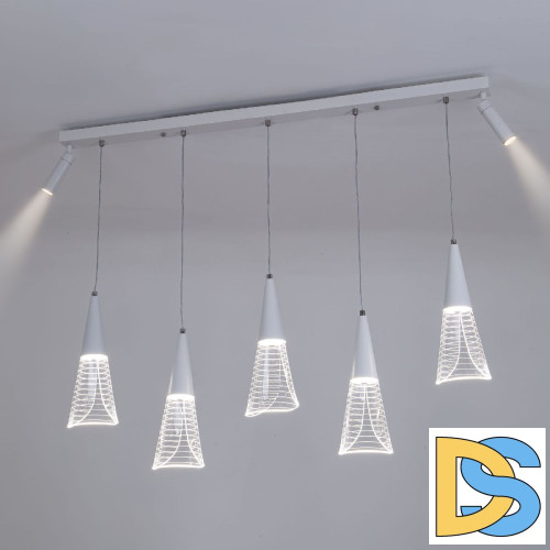 Подвесная люстра LED4U L7105-7 WТ