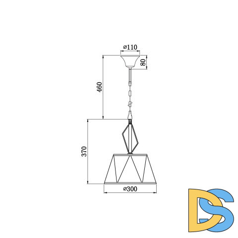 Подвесной светильник Vele Luce Si VL2191P01