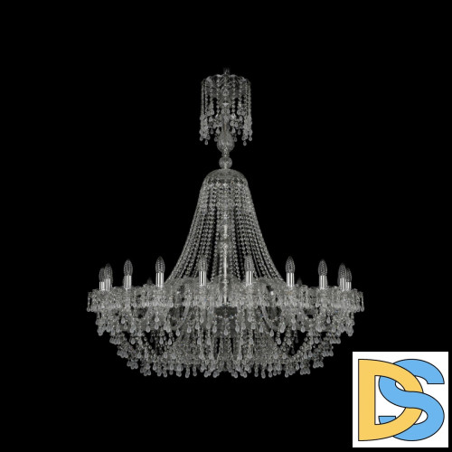 Подвесная люстра Bohemia Ivele Crystal 1410/20/400/XL-130 Ni V0300