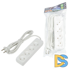Удлинитель бытовой Uniel Ultra S-CU4-3 WHITE UL-00009988