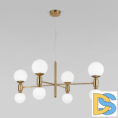 Подвесная люстра Eurosvet Bubble 30182/8 латунь a063208
