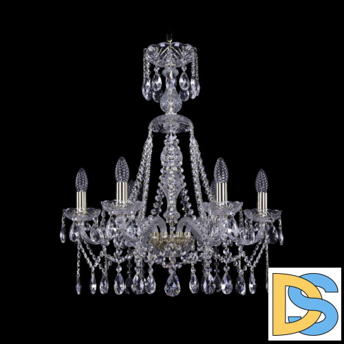 Подвесная люстра Bohemia Ivele Crystal 1413/6/200/XL-66 G